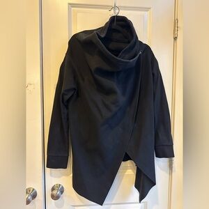 All Saints Black Women's Cape Jacket